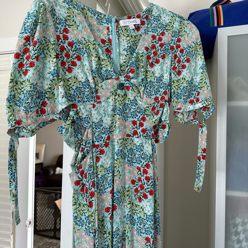 Intermix long flowery dress